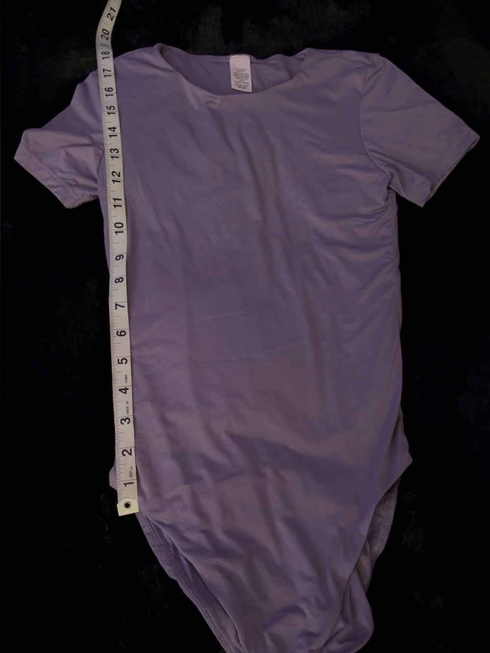 Victoria's Secret Lavender Short Sleeve bodysuit